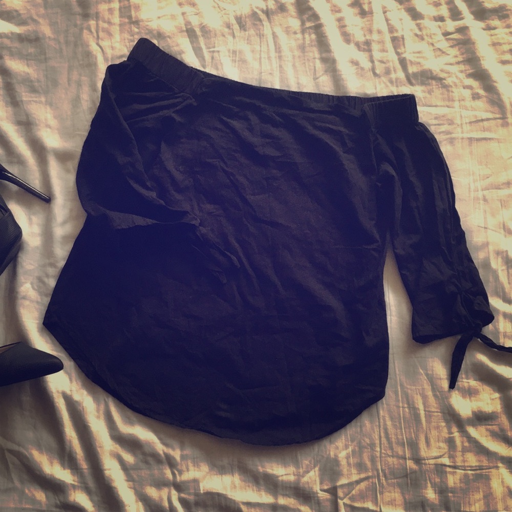 Off the shoulder shirt